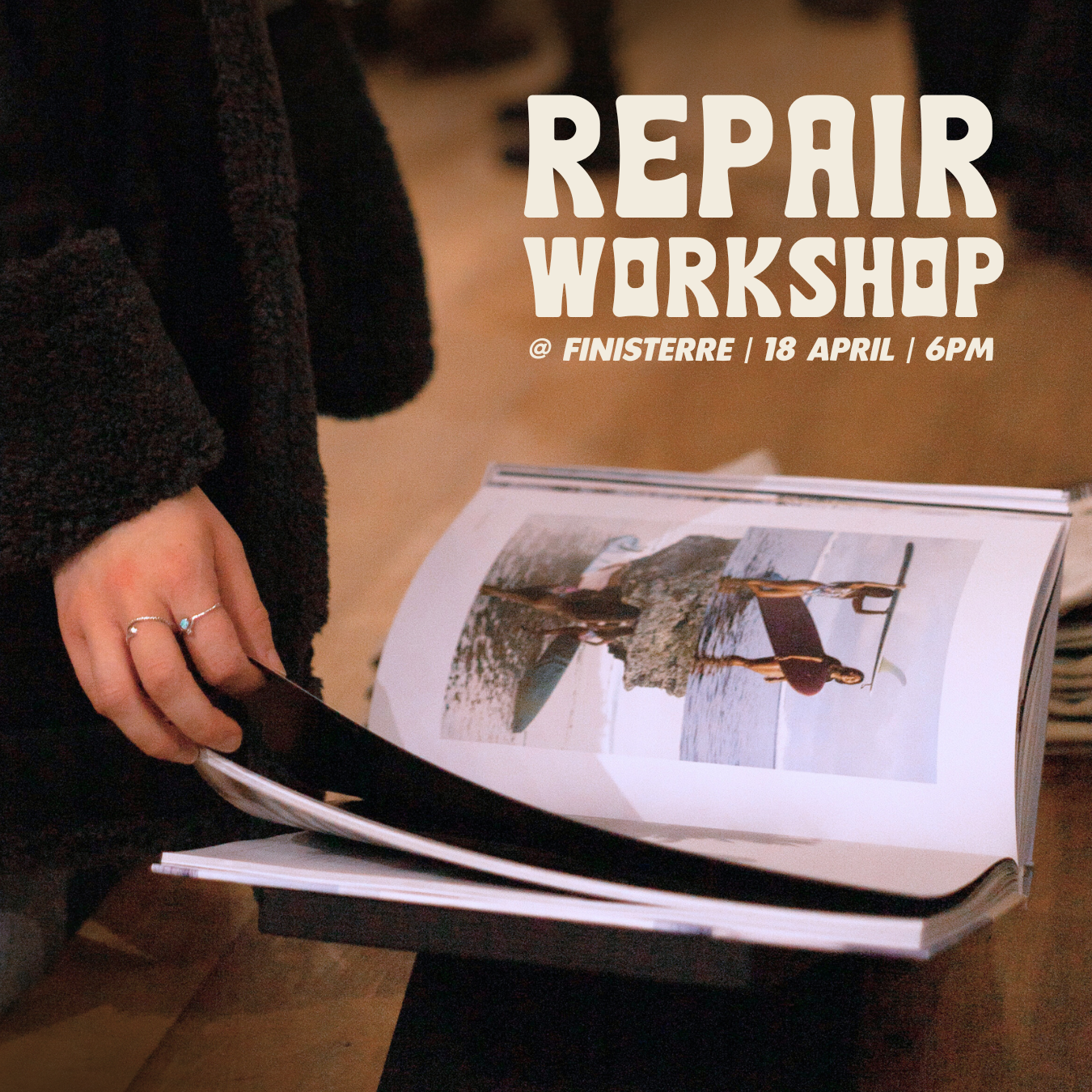 Repair Workshop - BGSC x Finisterre - 18 April